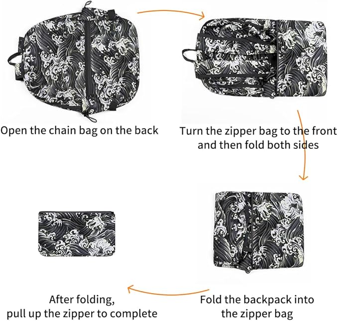 Lightweight Packable Foldable Backpack，Hiking backpack，Travel Backpack - Image 6