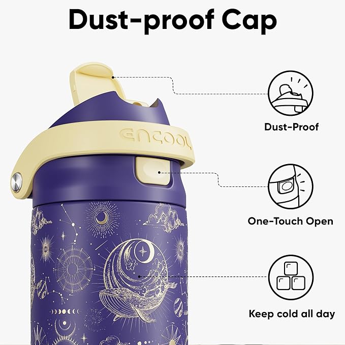 ENCOOL Leakproof Insulated Water Bottle - Image 2