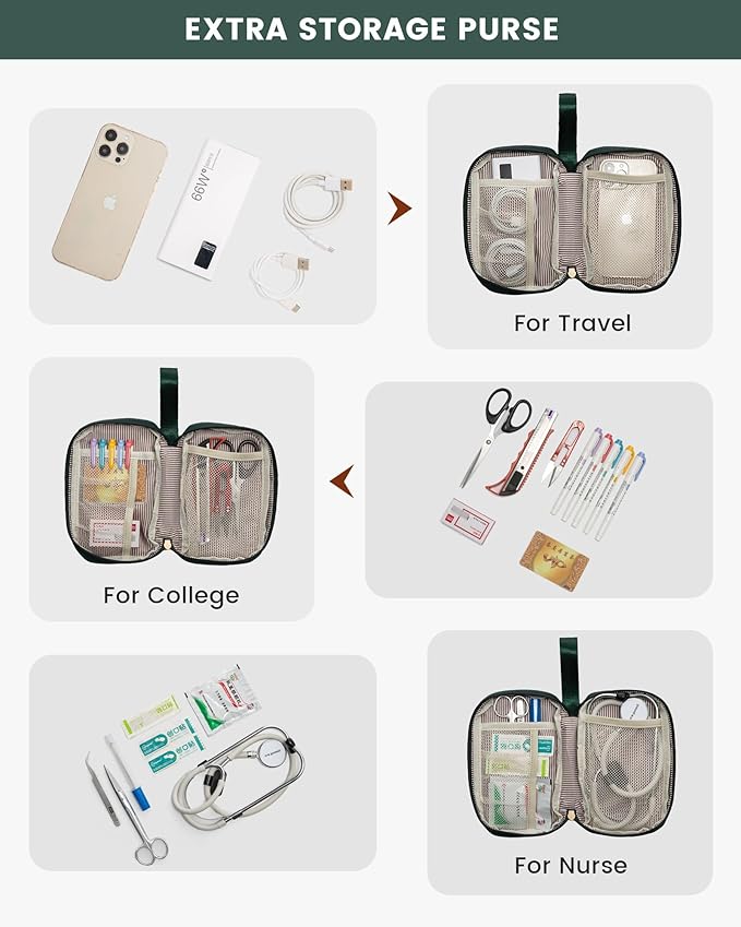LOVEVOOK Laptop Backpack for Women, 15.6 Inch Work Laptop Bag - Image 7