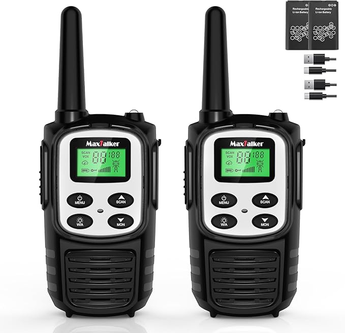 MaxTalker Walkie Talkies Long Range by MaxTalker