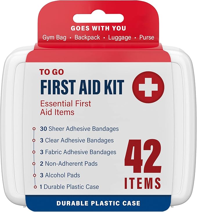 DecorRack 500 Piece First Aid Kit, 12 Individual Boxes of 42 Items Each - Image 2