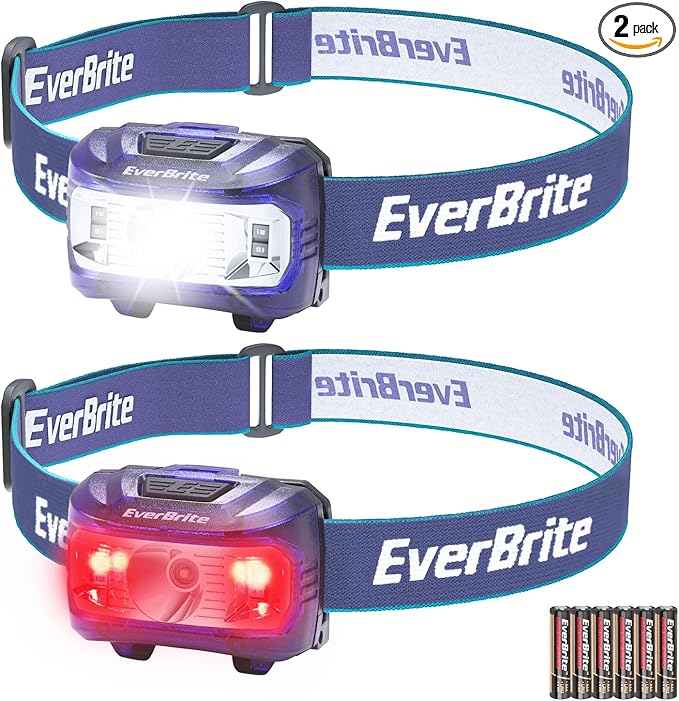 EverBrite Headlamp, 2 Pack Kids Headlamp by EverBrite