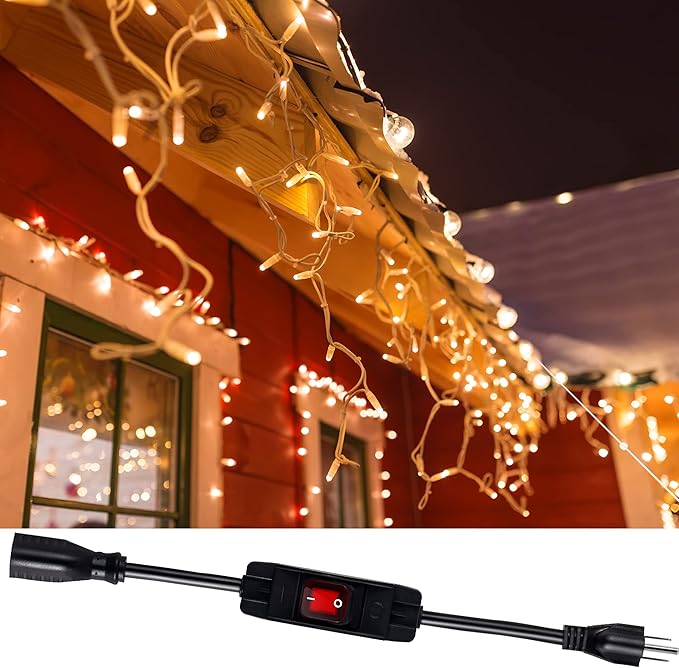 Extension Cord with Switch On/Off Waterproof Switch 10Ft No Plugging and - Image 8