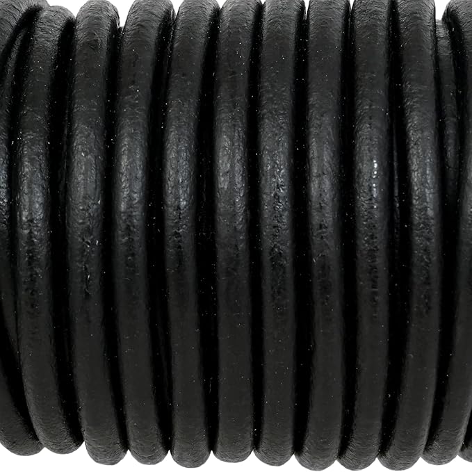 GENIQUE Real/Genuine Round Leather String Cord - Image 4