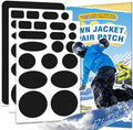 35Pcs Down Jacket Repair Patch Kit Pre-Cut Nylon Patches by OAZ