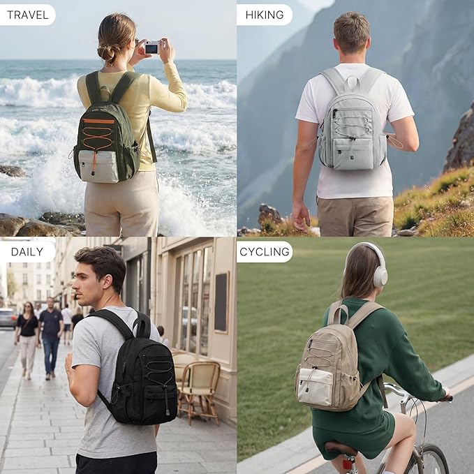 G4Free 10L Small Backpack for Women Men Lightweight Mini Travel Backpacks - Image 8
