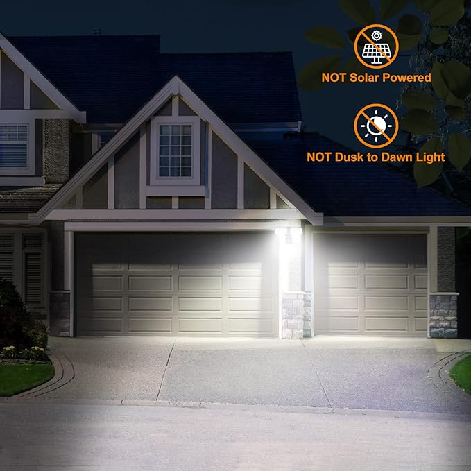 LEPOWER 30W LED Security Lights Motion Sensor Light Outdoor, 3200LM Motion - Image 7