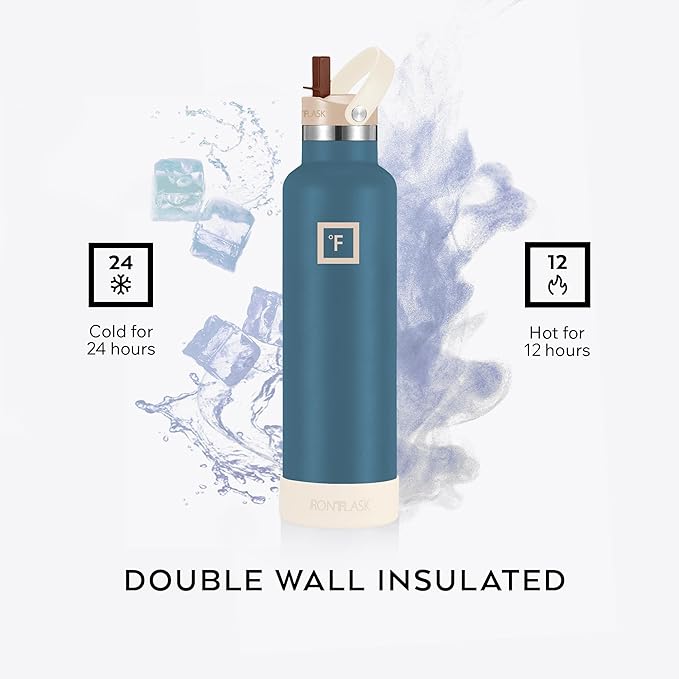 IRON °FLASK Camping & Hiking Hydration Flask - 24 oz Dream Sunset - Image 4