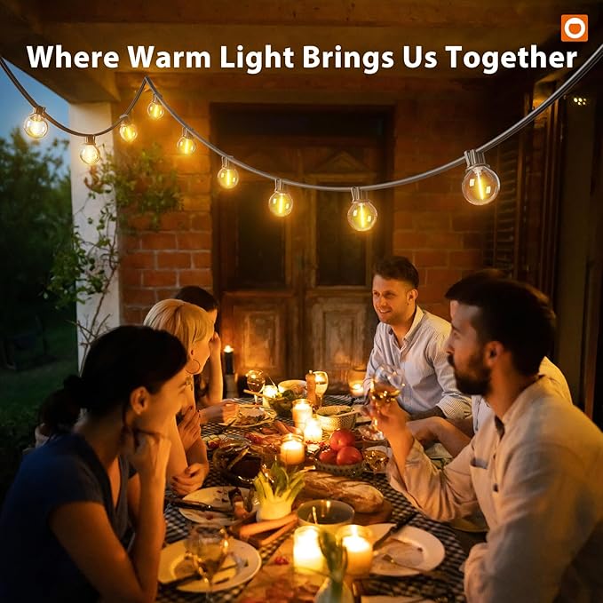 addlon Outdoor String Lights 100FT G40 - Image 6