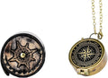 Handmade Antique Vintage Brass Compass | Exquisite Nautical Compass | Home by Super7One