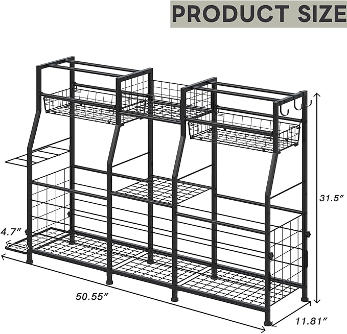 Garage Sports Equipment Organizer - Image 8