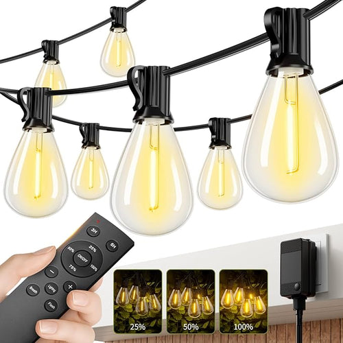 200FT LED Outdoor String Lights by Unknown