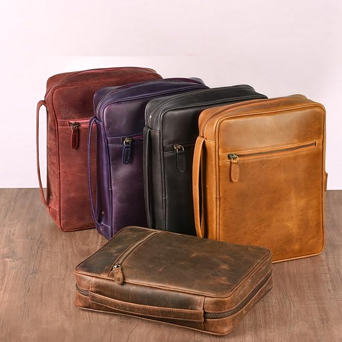 LEATHER VILLAGE Handmade Vintage Leather Bible Cover - Image 9