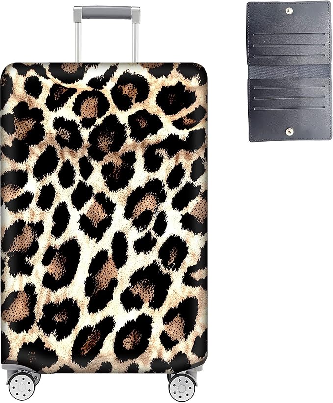Luggage Cover Protector for 19-20 Inch Suitcases, TSA Approved Elastic Travel by Unknown