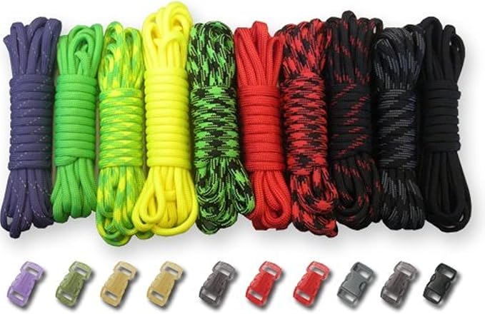 Paracord Planet 550lb Type III Paracord Combo Crafting Kits by ParacordPlanet
