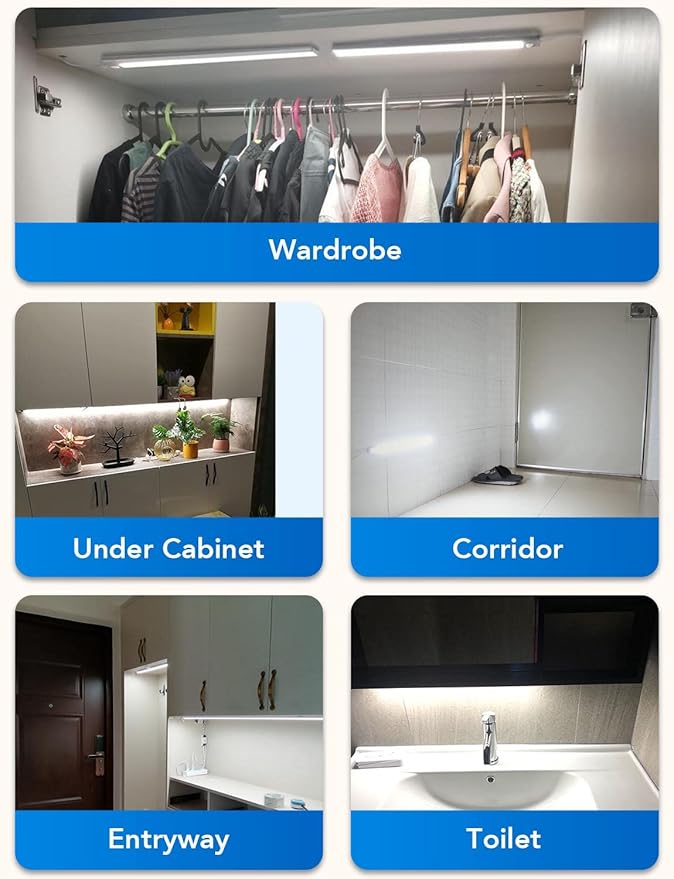 Under Cabinet Motion Sensor Lighting Indoor Plug in - Image 6