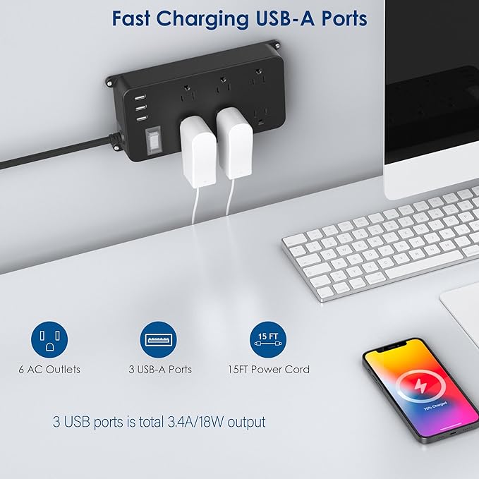 Outdoor Power Strip Weatherproof - Image 3