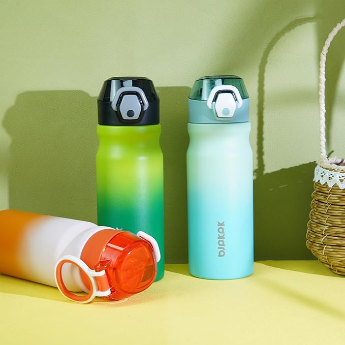 BJPKPK Insulated Water Bottle 18oz Stainless Steel Water Bottles - Image 5
