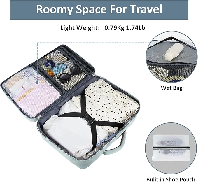 Taygeer Personal Item Backpack for Men Women, Travel Backpack Carry on Luggage - Image 4