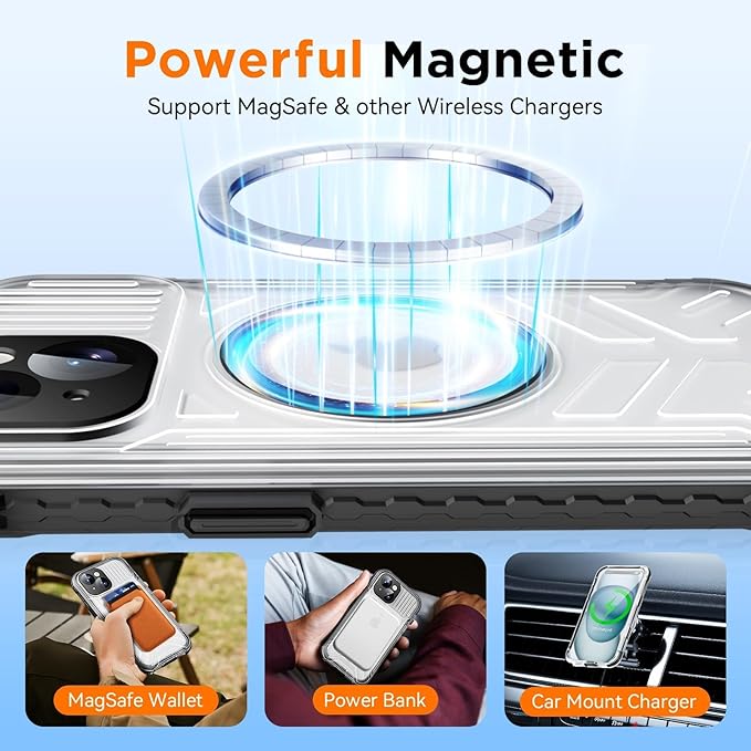 WIFORT for iPhone 15 Waterproof Case, 360 Full Body Sealed Protection Cover - Image 4