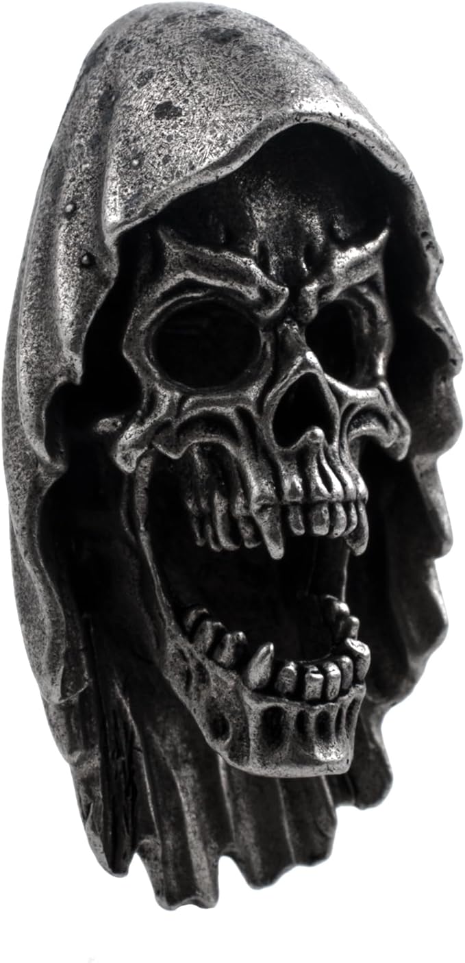 Skull Paracord Beads for DIY Craft Projects Knife Lanyards Keychains Zipper by FLAMEDUKEParacordBeads