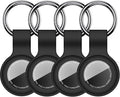 Linsaner Case for AirTag 2nd Gen & 1st Gen, Silicone Holder Keychain Key Ring by Linsaner