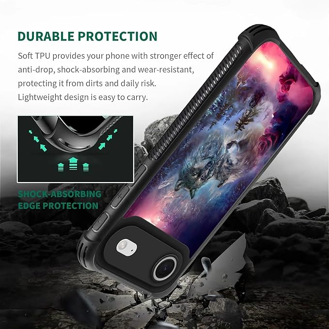 for iPhone 17 Air Case, for MagSafe Graphic Design for Girl Boy Soft Silicone - Image 6