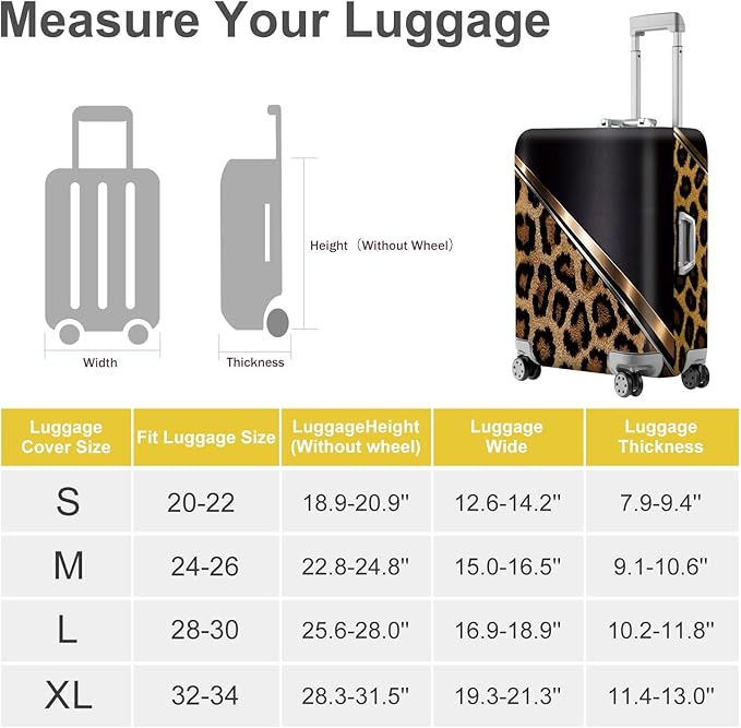 ANNA QUEEN Mediterranean Town Luggage Cover, Coastal City Suitcase Protector - Image 4