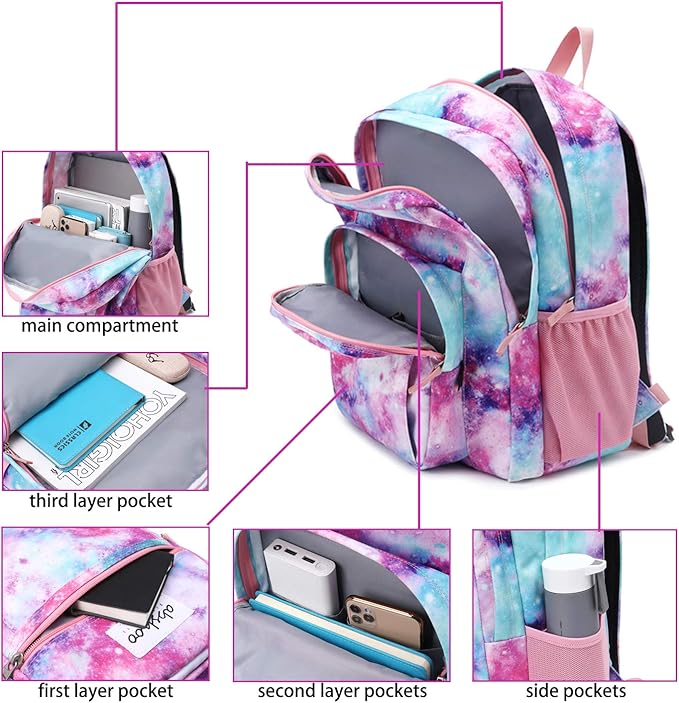 abshoo Classical Basic Travel Backpack - Image 4