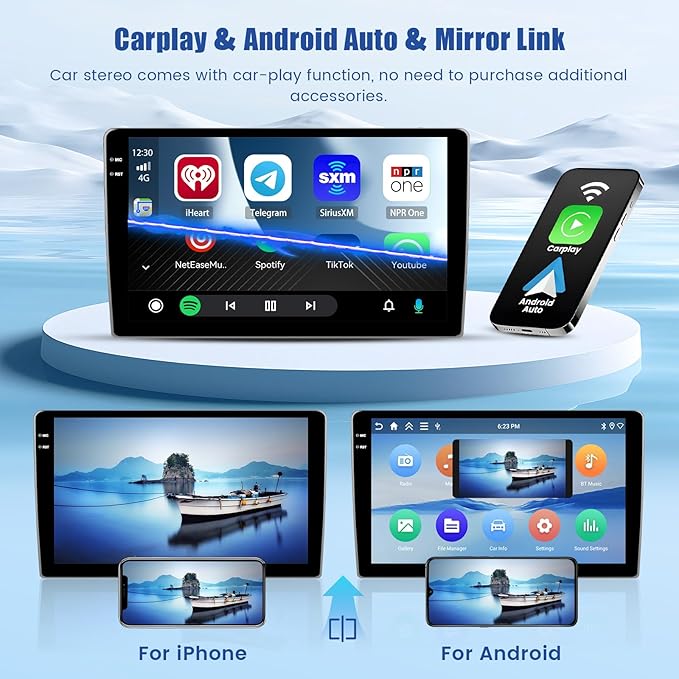Inefala Android 15 Car Radio for Jeep Compass Patriot 2010-2016 Car Stereo - Image 3
