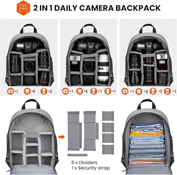 TARION Professional Camera Backpack Case - Image 3