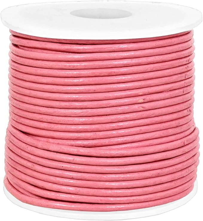 GENIQUE Real/Genuine Round Leather String Cord - Image 2