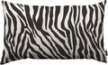 TKS MITLAN Zebra Print Pillow Covers 12 x 20 Inch Black White Leopard Line by TKS+MITLAN