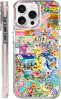 Case for iPhone 14 Pro Max, Hawaii Aloha Cover Coastal Beach Collage Phone Case by Toulas