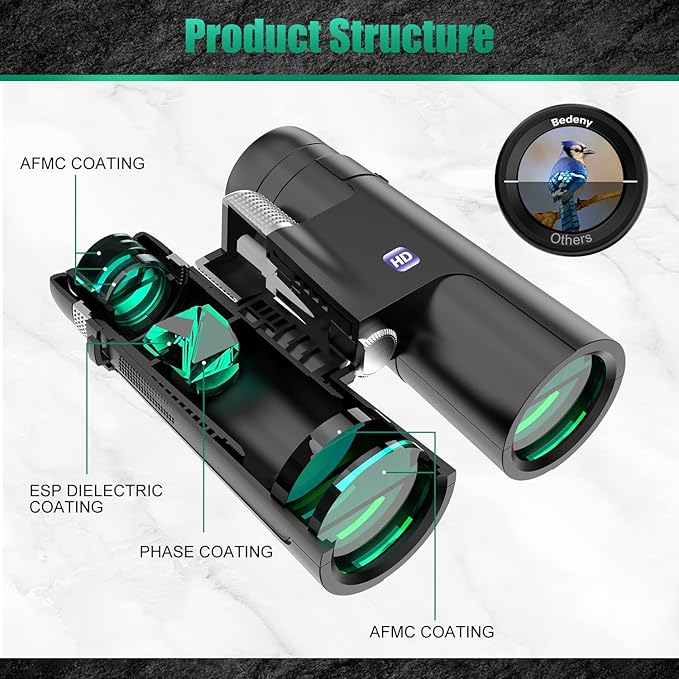 18x50 Professional Large View Binoculars - Image 2