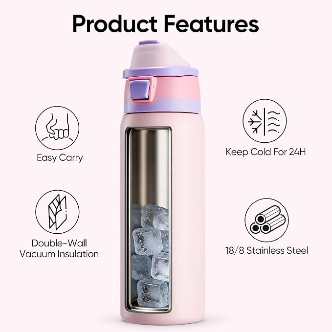 Fijinhom 32 oz Insulated Water Bottle - Image 6
