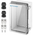 TICONN Outdoor Electrical Box Waterproof, Junction Box IP67 ABS Plastic by TICONN