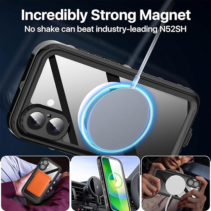 AICase Waterproof Case for iPhone 16 Plus - Image 4