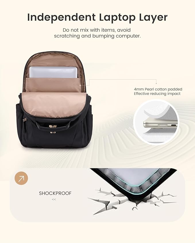 LOVEVOOK Laptop Backpack for Women - Image 5
