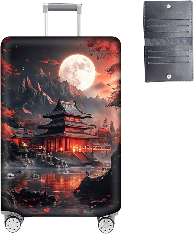 Luggage Cover Protector for 26-28 Inch Suitcases, TSA Approved Elastic Travel by Unknown