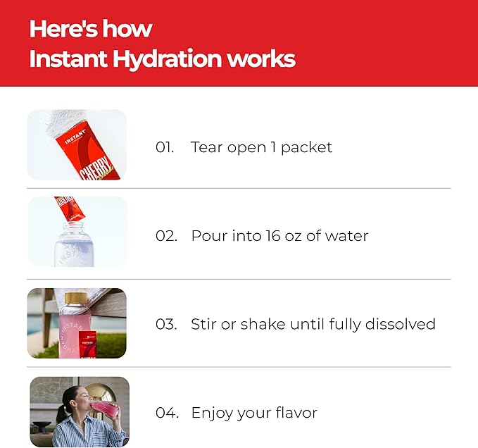 Instant Hydration Sugar Free Electrolytes Powder Packets - Image 7