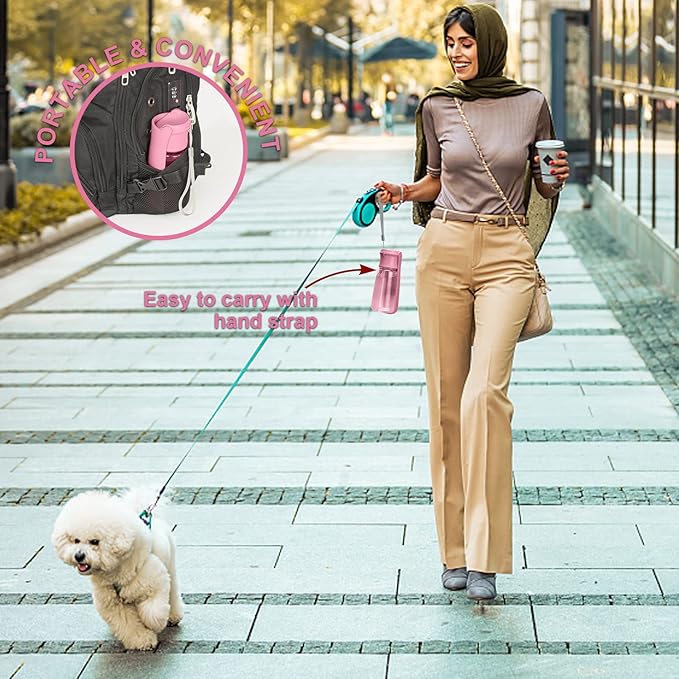 Portable Dog Water Bottle, Foldable Dog Water Bottle Leak Proof Dispenser - Image 5