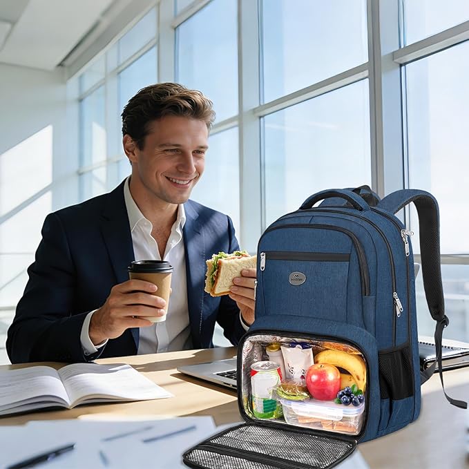 MATEIN Backpack Lunch Box, Water Resistant Mens Lunch Backpack - Image 8