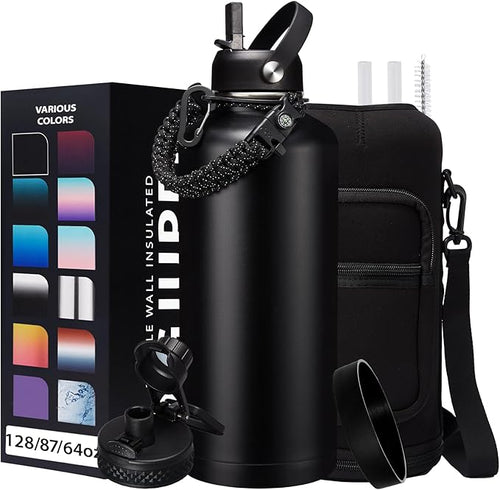 87oz 128oz Insulated Water Bottles by DIGJUPER