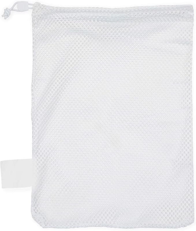 Champion Sports Mesh Equipment Bag – Heavy-Duty Nylon Drawstring Bag by ChampionSports