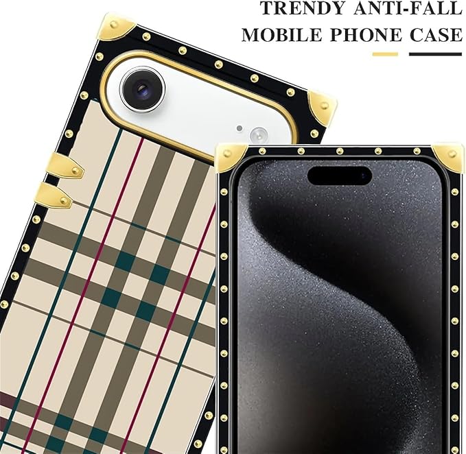 for iPhone 17 Air Case Luxury Golden Decoration - Image 4