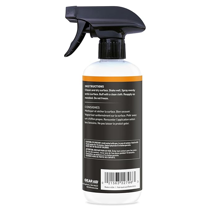 GEAR AID UV Protectant and Conditioner Spray, Apply to Outdoor Gear Made of - Image 2