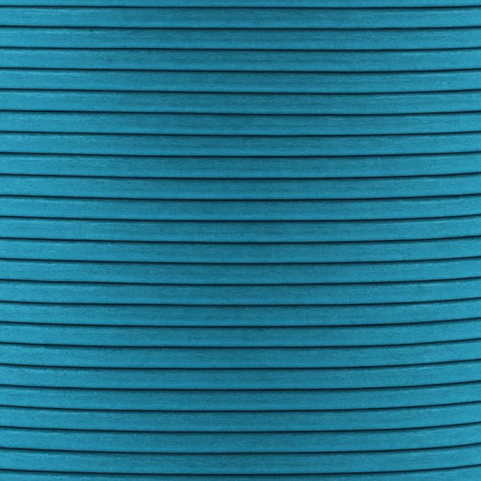 Mandala Crafts Round Genuine Teal Leather Cord - Image 3