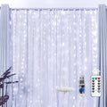 Brightown 300 LED Fairy Curtain Lights, 9.8ft x 9.8ft String Lights, USB Plug by Brightown
