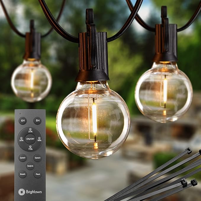 Brightown Outdoor String Lights by Brightown
